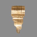 Venini Camer - XL Gold Plated Wall Lamp Crystal Prism